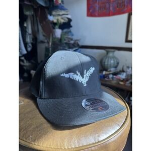 Batman Hat Cap Black White Otto The Dark Knight Adjustable Gotham City